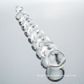 SacKnove 54028 Adult Products Lesbian Gay Butt Beads Masturbation Device Clear Thin Dildo Sex Toy Glass Anal Plug